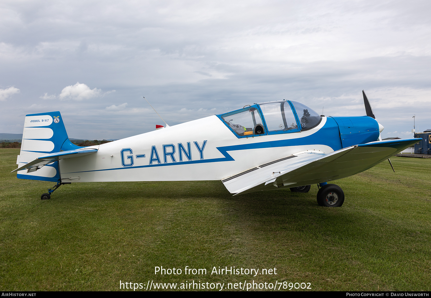 Aircraft Photo of G-ARNY | SAN Jodel D-117 | AirHistory.net #789002