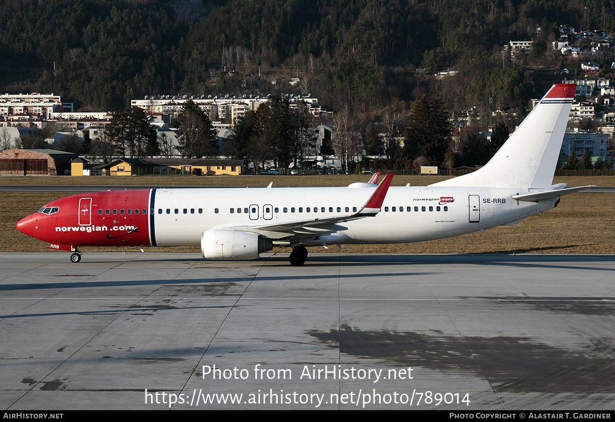 Aircraft Photo of SE-RRB | Boeing 737-8JP | Norwegian | AirHistory.net #789014