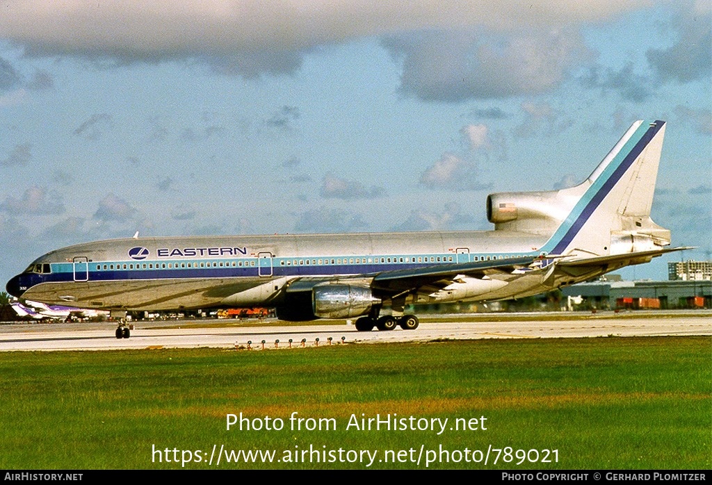 Aircraft Photo of N332EA | Lockheed L-1011-385-1 TriStar 1 | Eastern Air Lines | AirHistory.net #789021