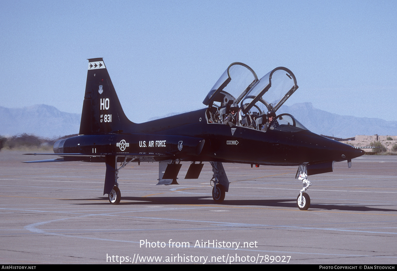 Aircraft Photo of 67-14831 / AF67-831 | Northrop T-38A Talon | USA - Air Force | AirHistory.net #789027