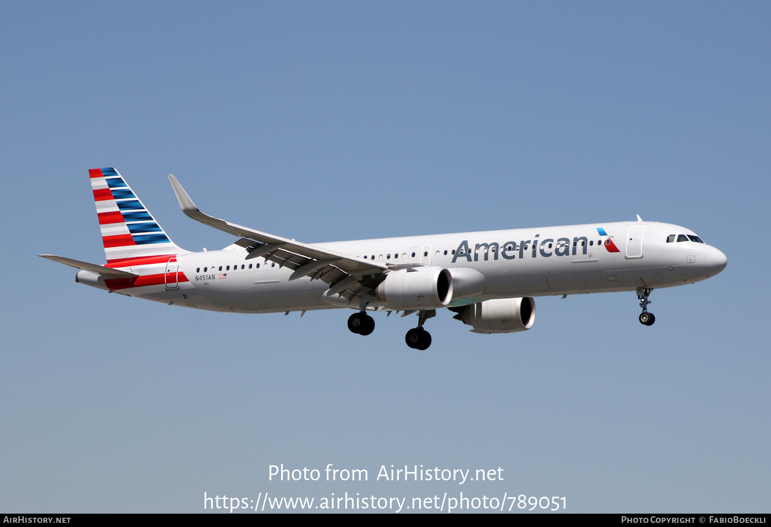 Aircraft Photo of N451AN | Airbus A321-253NX | American Airlines | AirHistory.net #789051