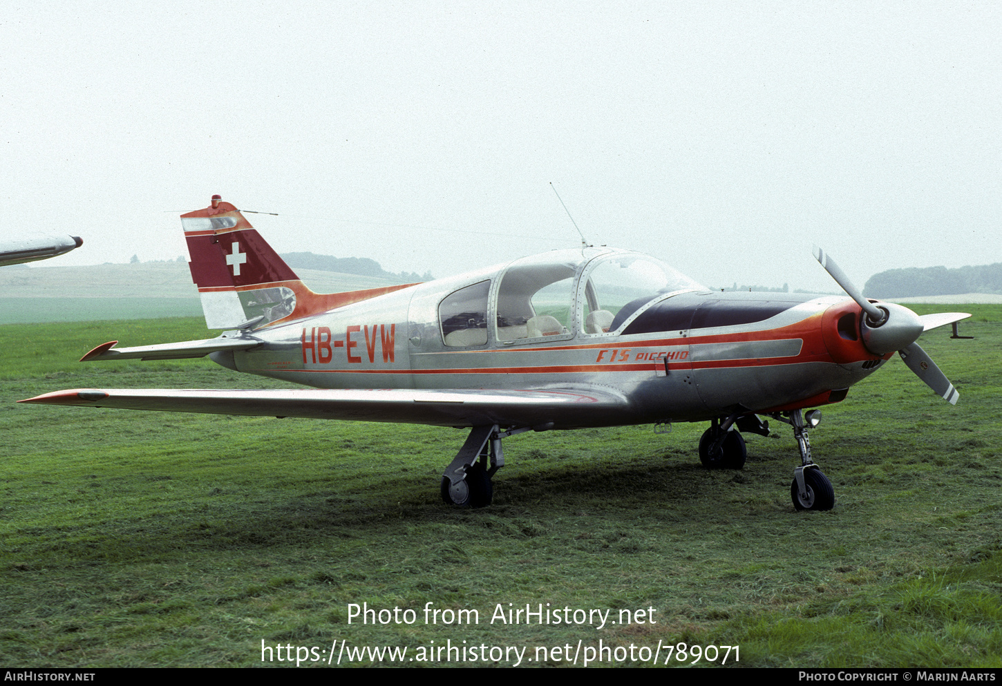 Aircraft Photo of HB-EVW | Procaer F-15A Picchio | AirHistory.net #789071