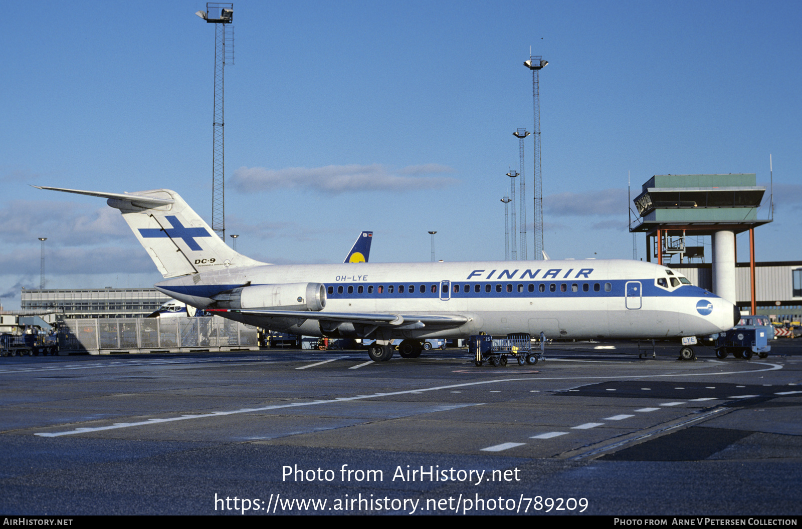 Aircraft Photo of OH-LYE | Douglas DC-9-14 | Finnair | AirHistory.net #789209