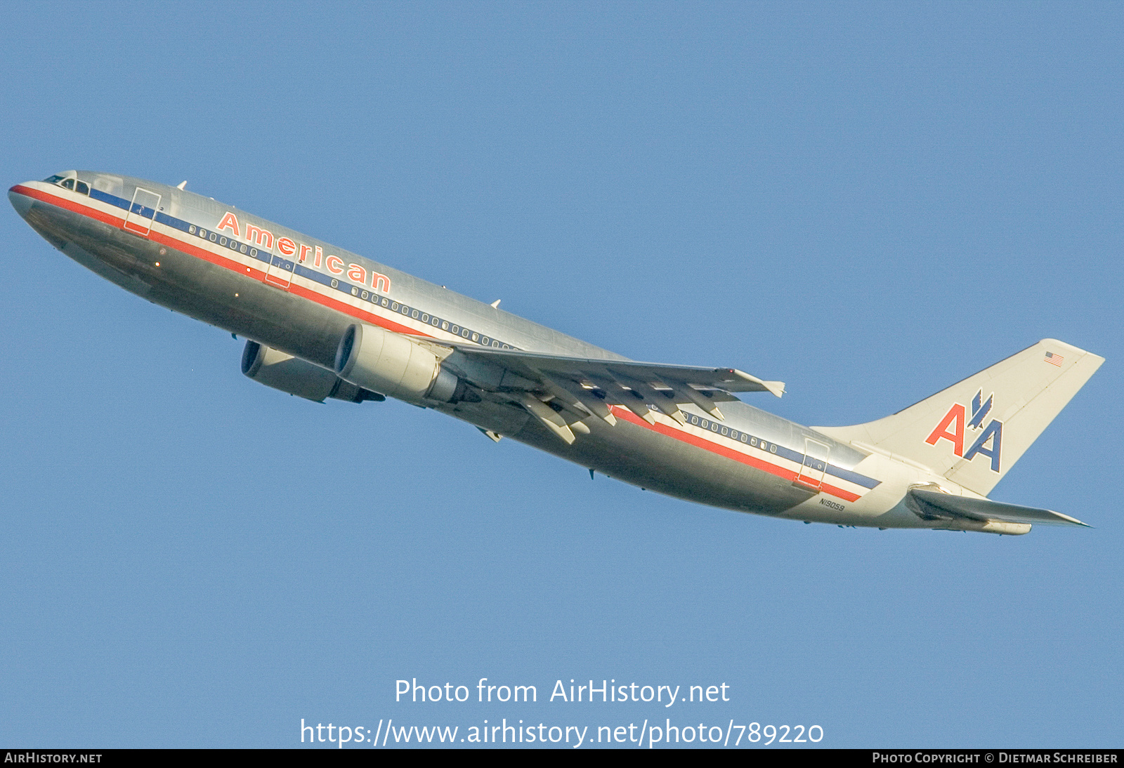 Aircraft Photo of N19059 | Airbus A300B4-605R | American Airlines | AirHistory.net #789220