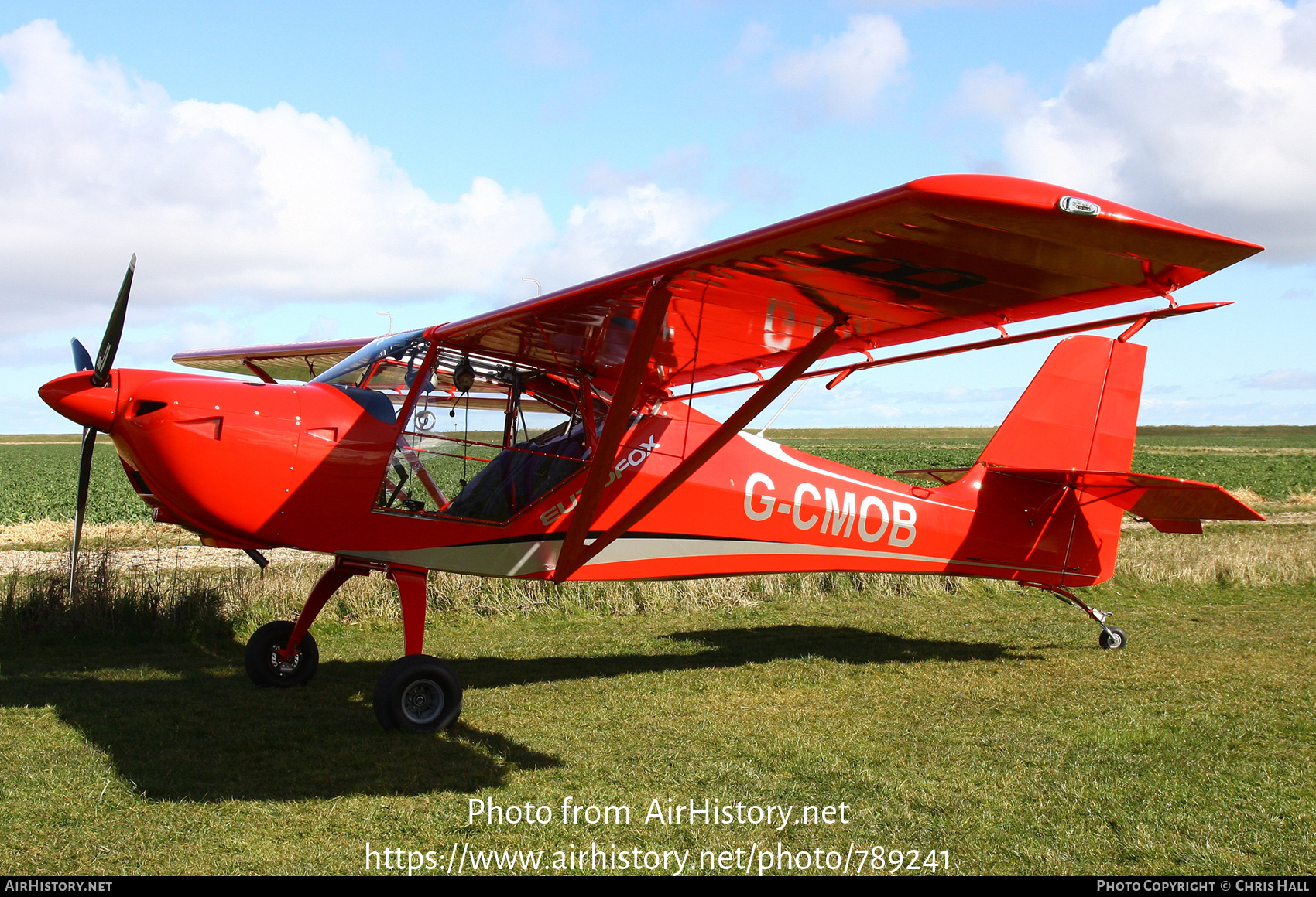 Aircraft Photo of G-CMOB | Ascent Eurofox 2K | AirHistory.net #789241