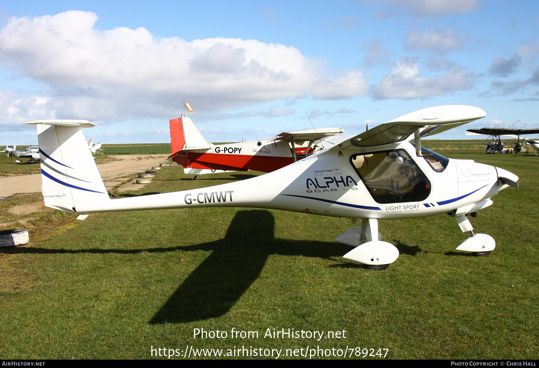 Aircraft Photo of G-CMWT | Pipistrel Alpha BCAR-S 164A | AirHistory.net #789247