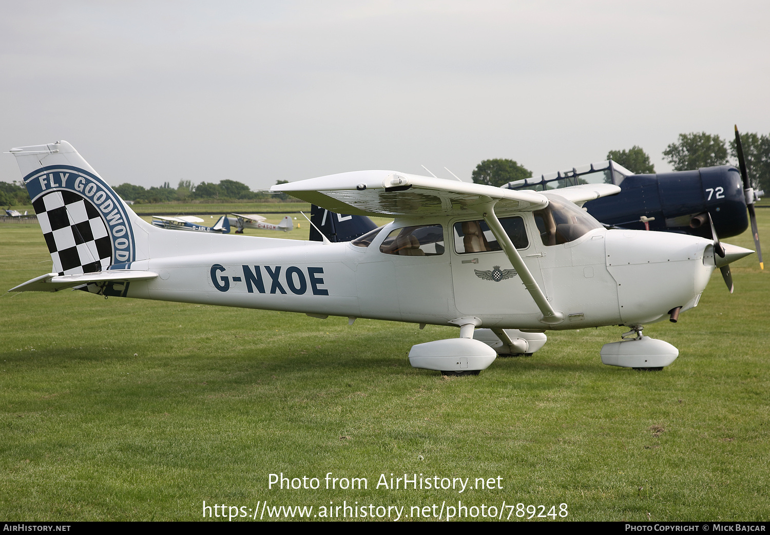 Aircraft Photo of G-NXOE | Cessna 172S Skyhawk | Fly Goodwood | AirHistory.net #789248