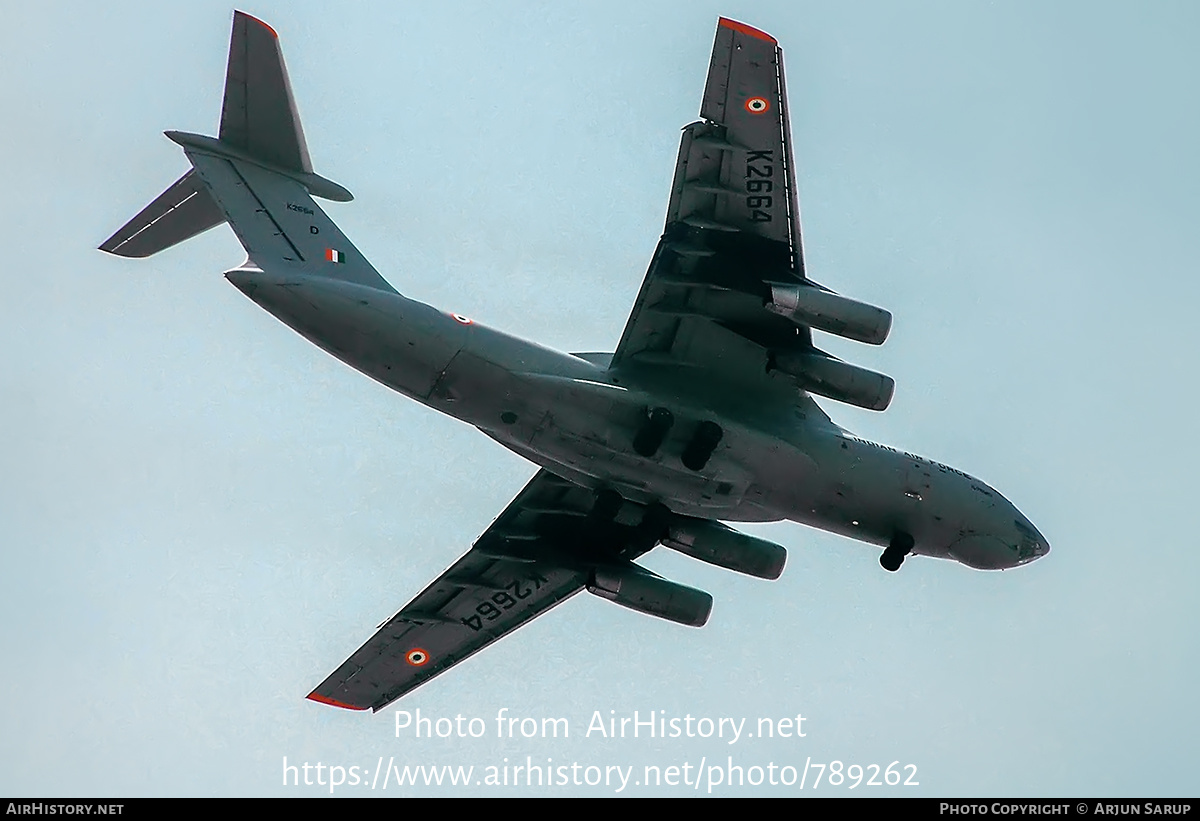 Aircraft Photo of K2664 | Ilyushin Il-76MD | India - Air Force | AirHistory.net #789262