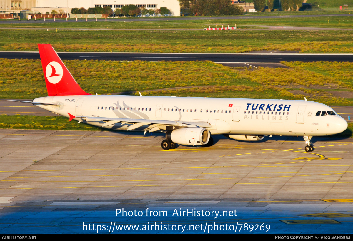 Aircraft Photo of TC-JRL | Airbus A320-231 | Turkish Airlines | AirHistory.net #789269