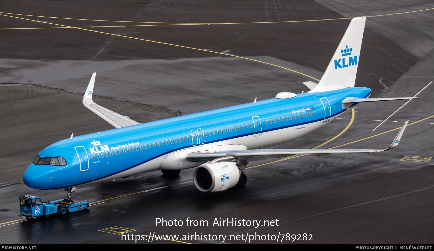 Aircraft Photo of PH-AXC | Airbus A321-252NX | KLM - Koninklijke Luchtvaart Maatschappij | AirHistory.net #789282