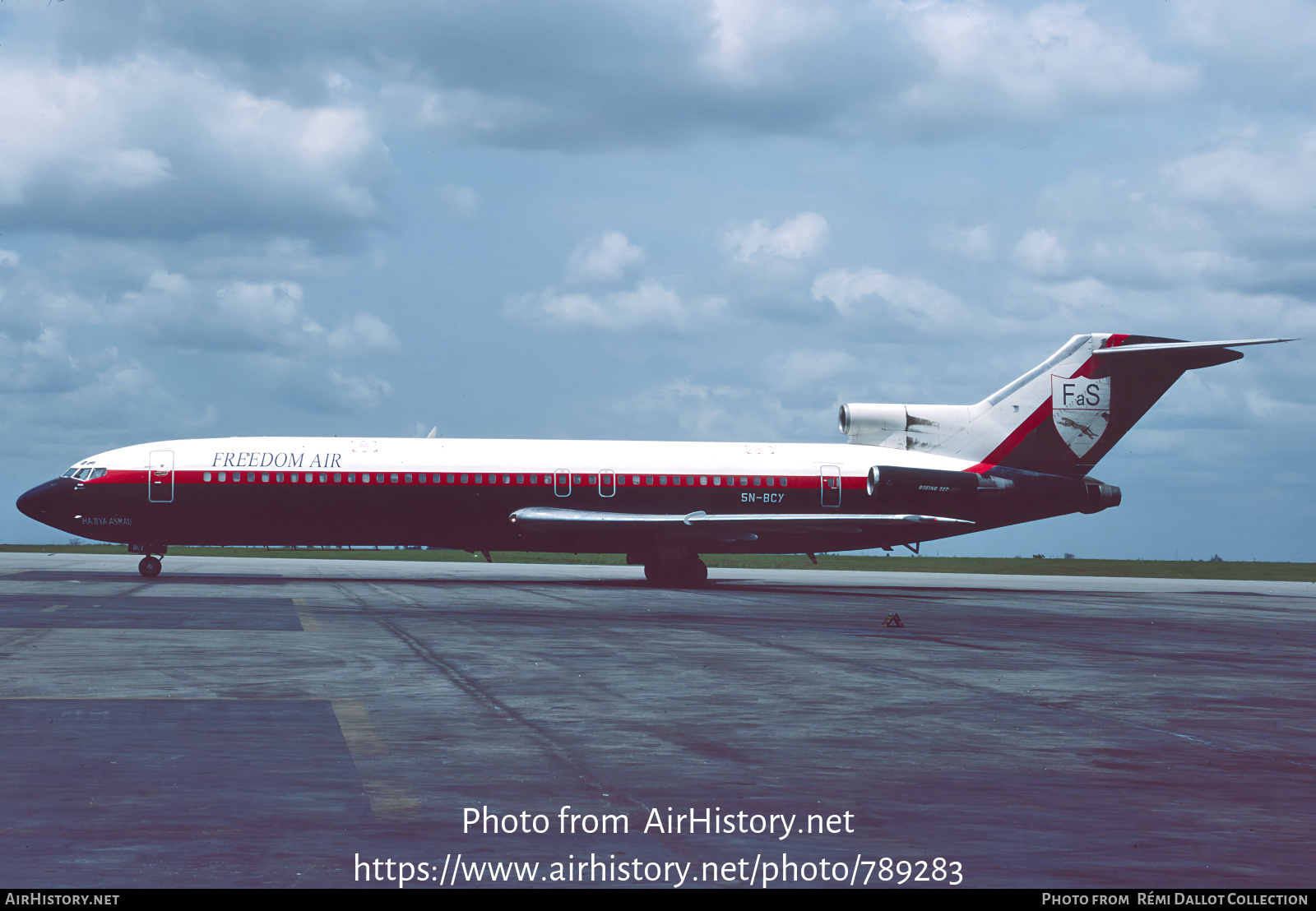 Aircraft Photo of 5N-BCY | Boeing 727-235 | Freedom Air | AirHistory.net #789283