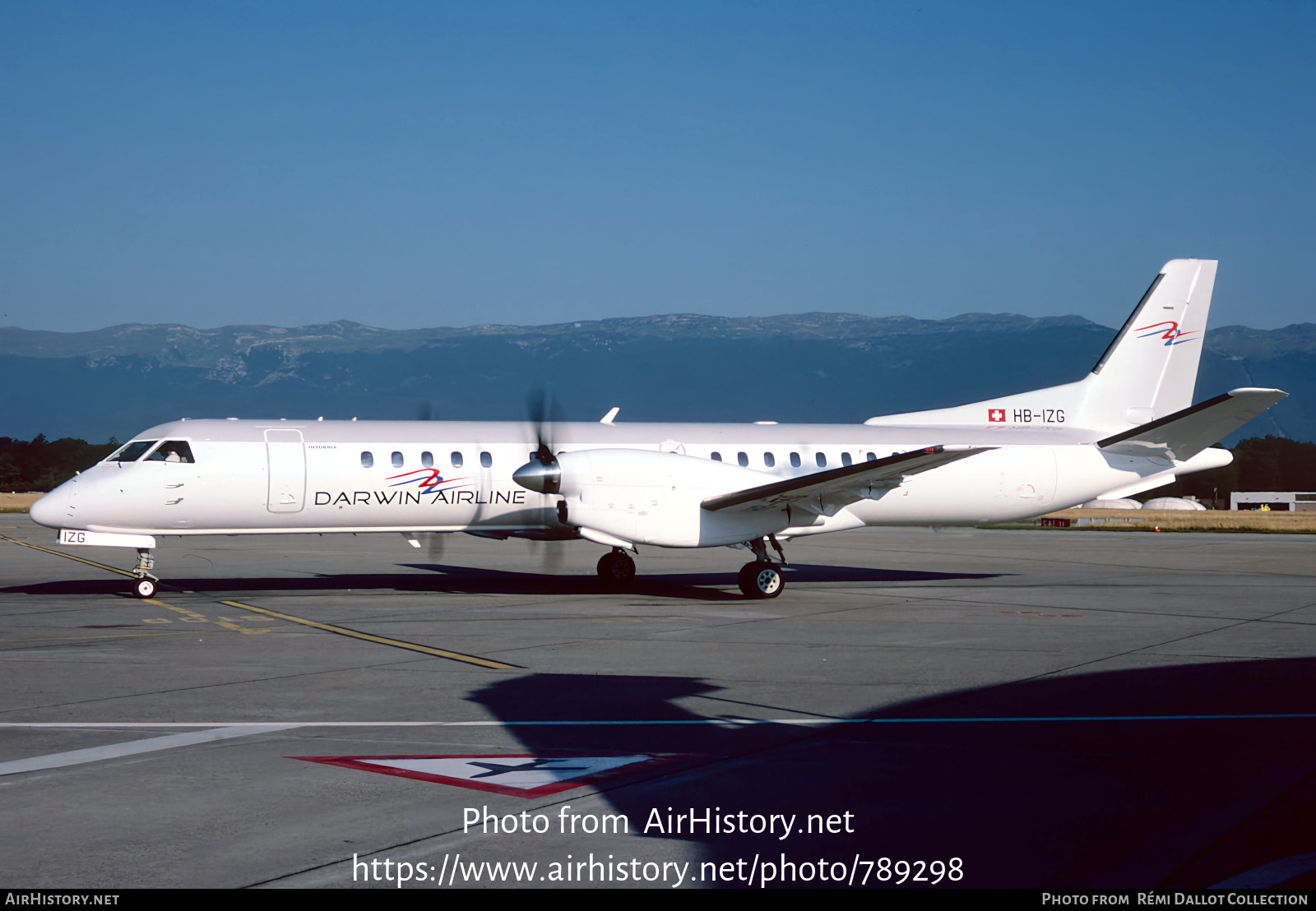 Aircraft Photo of HB-IZG | Saab 2000 | Darwin Airline | AirHistory.net #789298