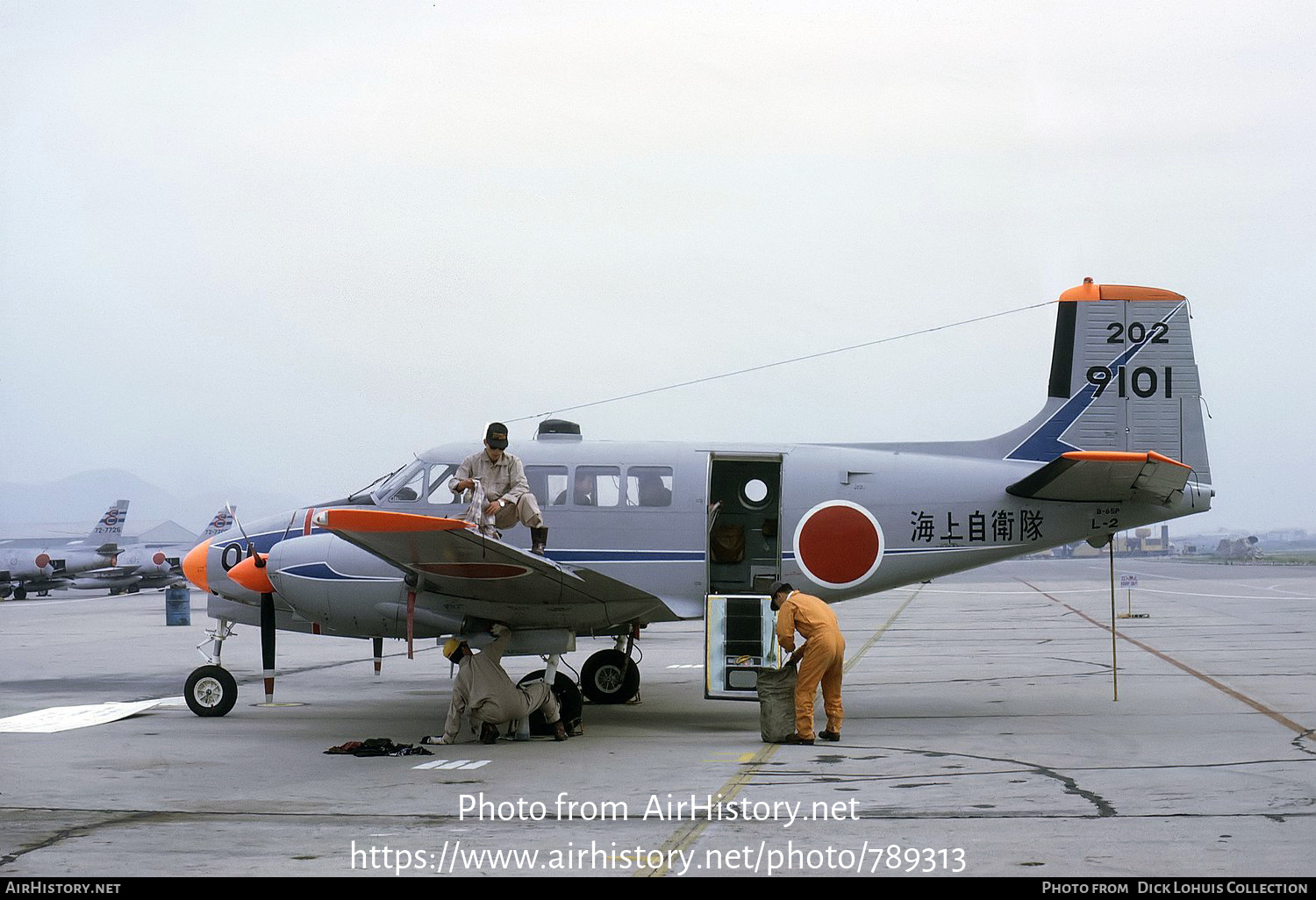 Aircraft Photo of 9101 | Beech 65P | Japan - Navy | AirHistory.net #789313