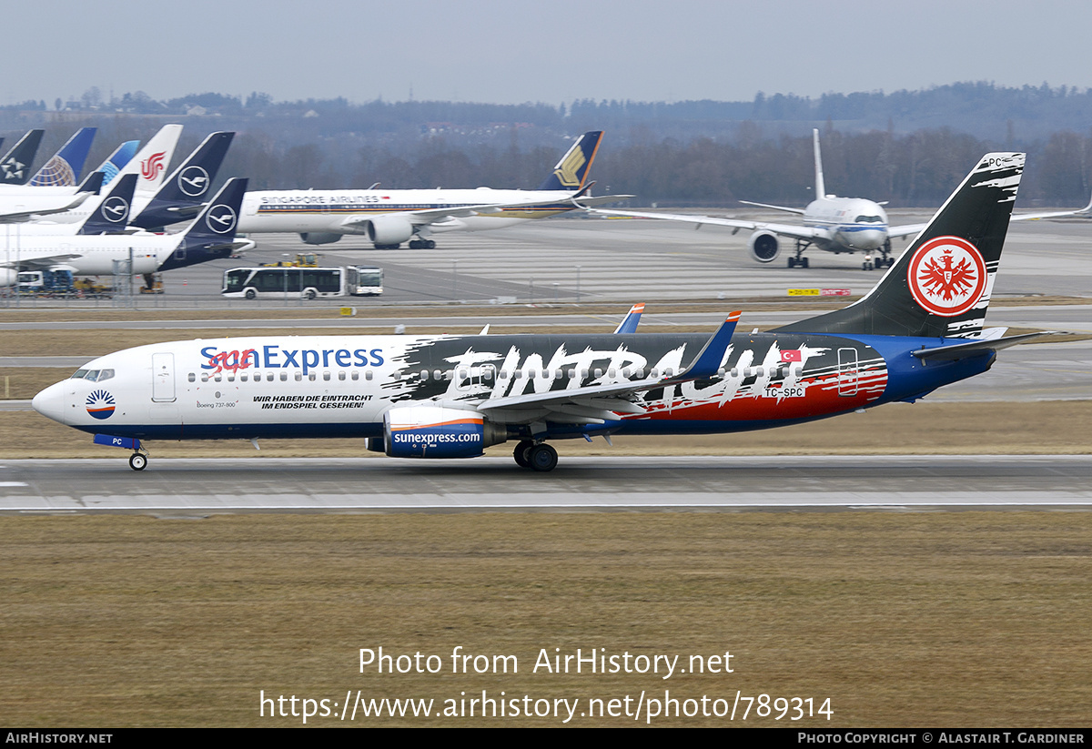 Aircraft Photo of TC-SPC | Boeing 737-8AS | SunExpress | AirHistory.net #789314