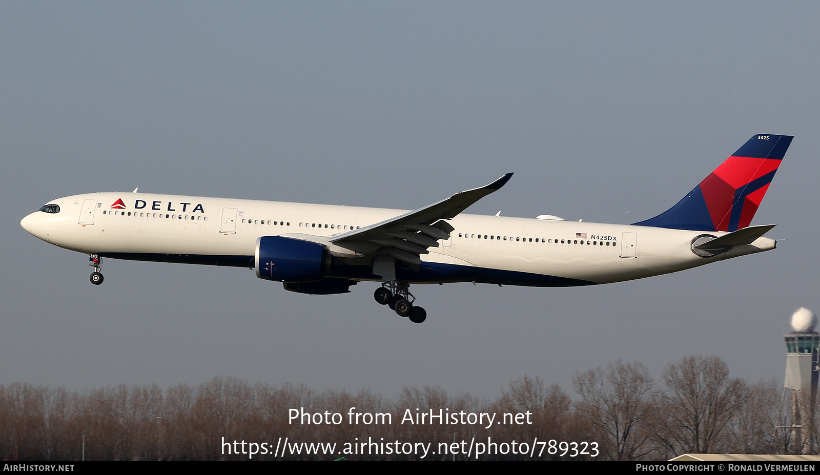 Aircraft Photo of N425DX | Airbus A330-941N | Delta Air Lines | AirHistory.net #789323