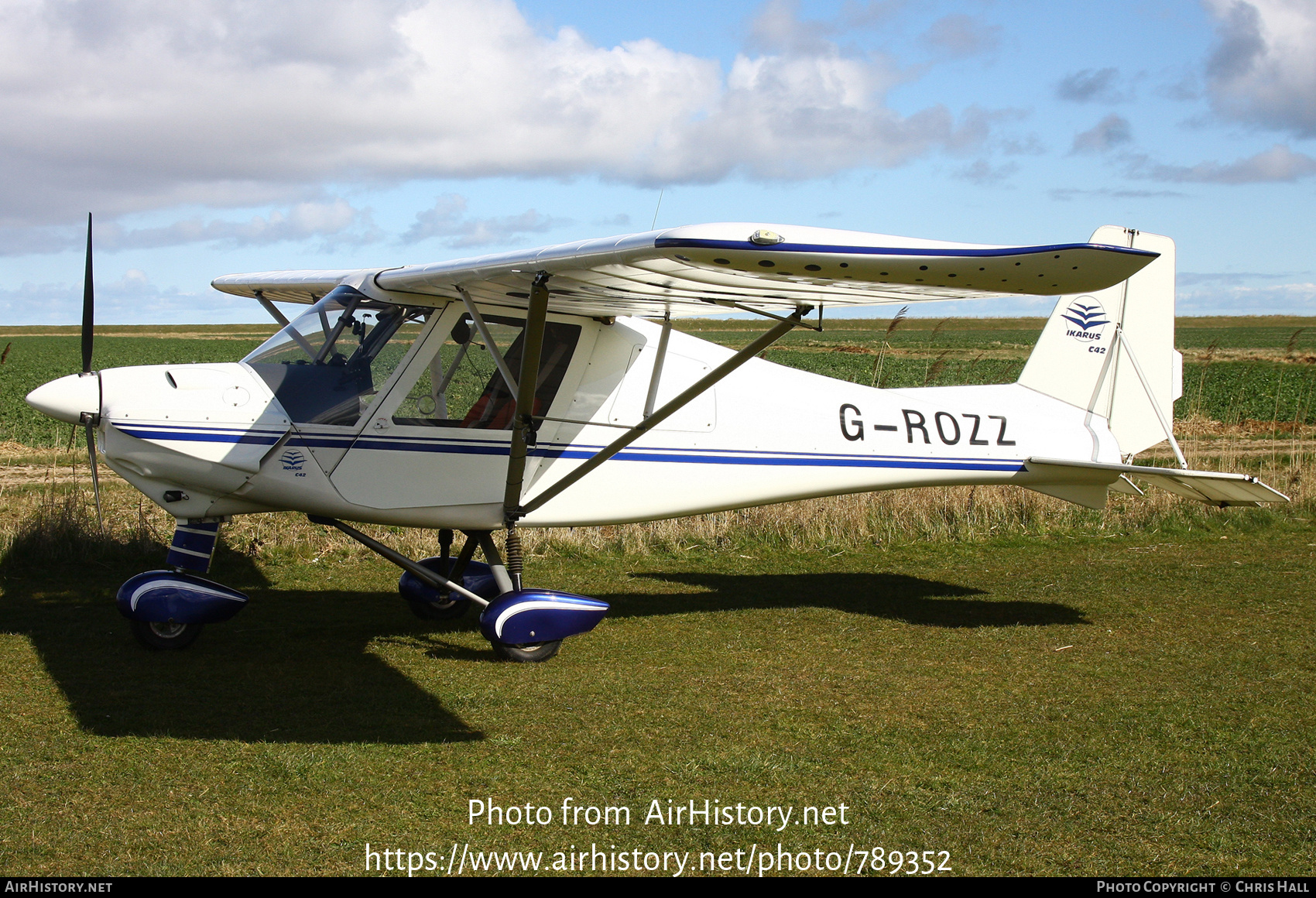 Aircraft Photo of G-ROZZ | Comco Ikarus C42-FB80 | AirHistory.net #789352