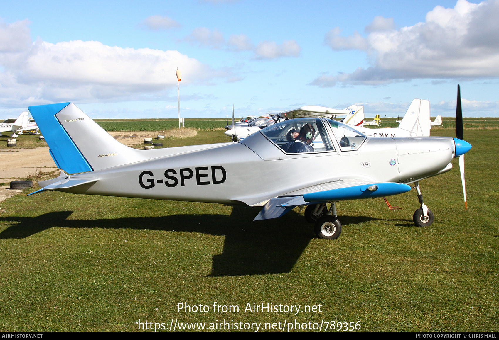 Aircraft Photo of G-SPED | Alpi Pioneer 300 | AirHistory.net #789356