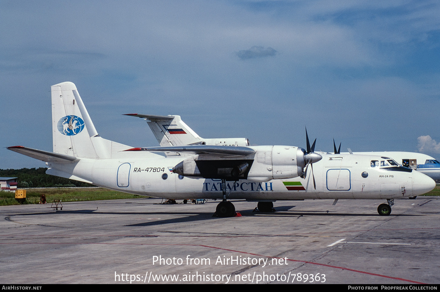 Aircraft Photo of RA-47804 | Antonov An-24RV | Tatarstan Airlines | AirHistory.net #789363