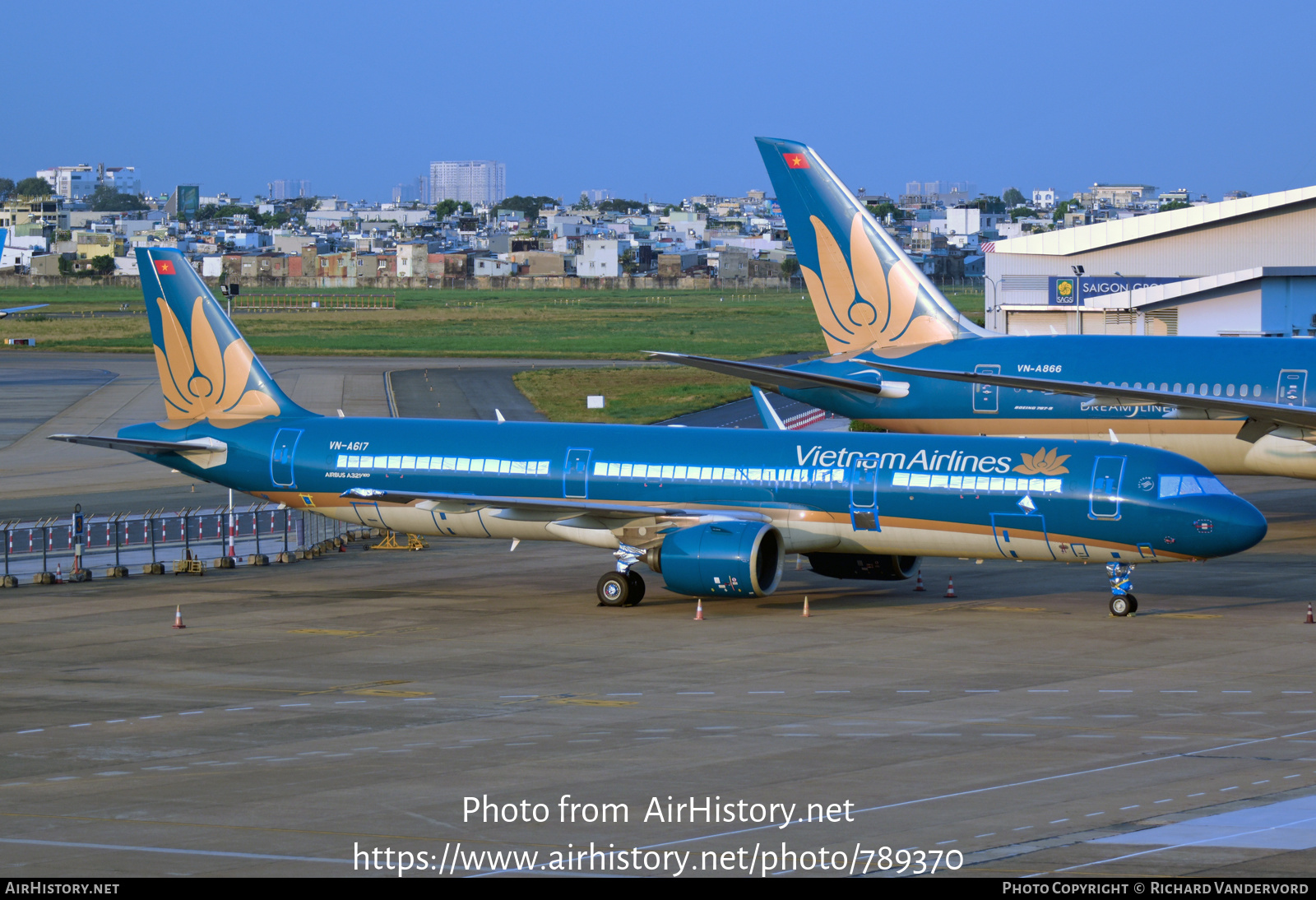 Aircraft Photo of VN-A617 | Airbus A321-272N | Vietnam Airlines | AirHistory.net #789370