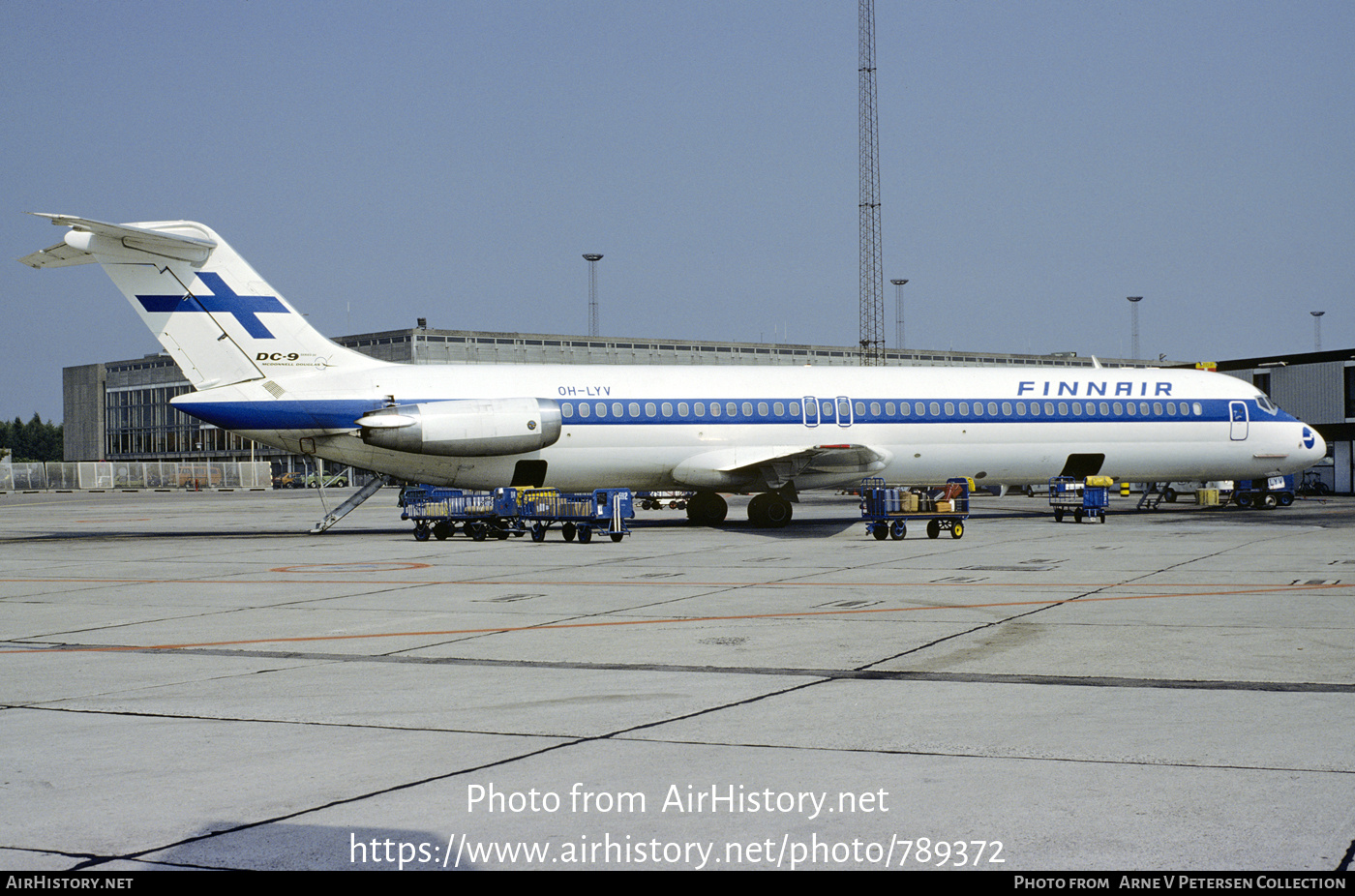 Aircraft Photo of OH-LYV | McDonnell Douglas DC-9-51 | Finnair | AirHistory.net #789372