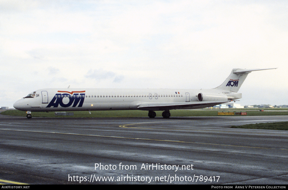 Aircraft Photo of F-GGMD | McDonnell Douglas MD-83 (DC-9-83) | AOM French Airlines | AirHistory.net #789417