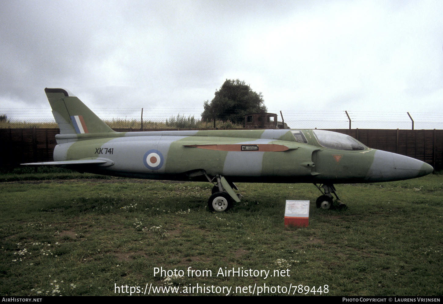 Aircraft Photo of XK741 | Folland Fo.141 Gnat F.1 | UK - Air Force | AirHistory.net #789448