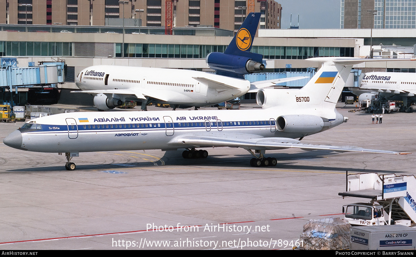 Aircraft Photo of 85700 | Tupolev Tu-154M | Air Ukraine | AirHistory.net #789461