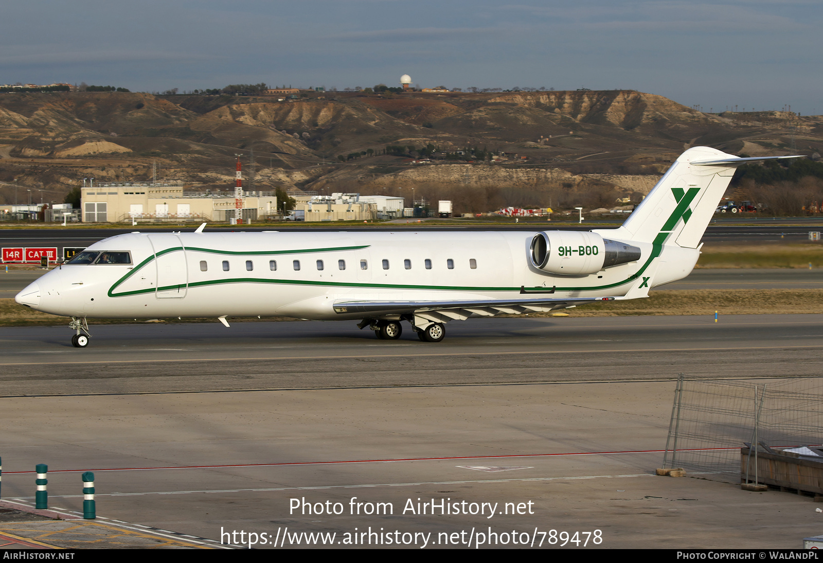 Aircraft Photo of 9H-BOO | Bombardier Challenger 850 (CRJ-200SE/CL-600-2B19) | AirX Charter | AirHistory.net #789478