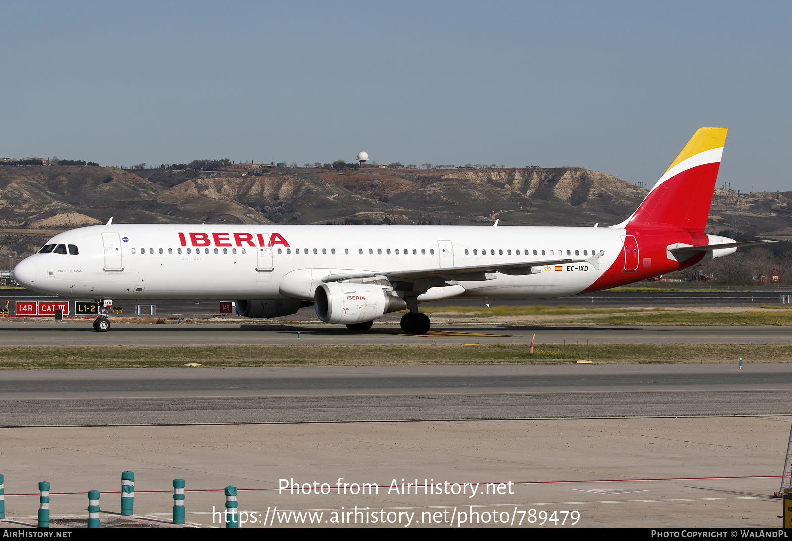 Aircraft Photo of EC-IXD | Airbus A321-211 | Iberia | AirHistory.net #789479