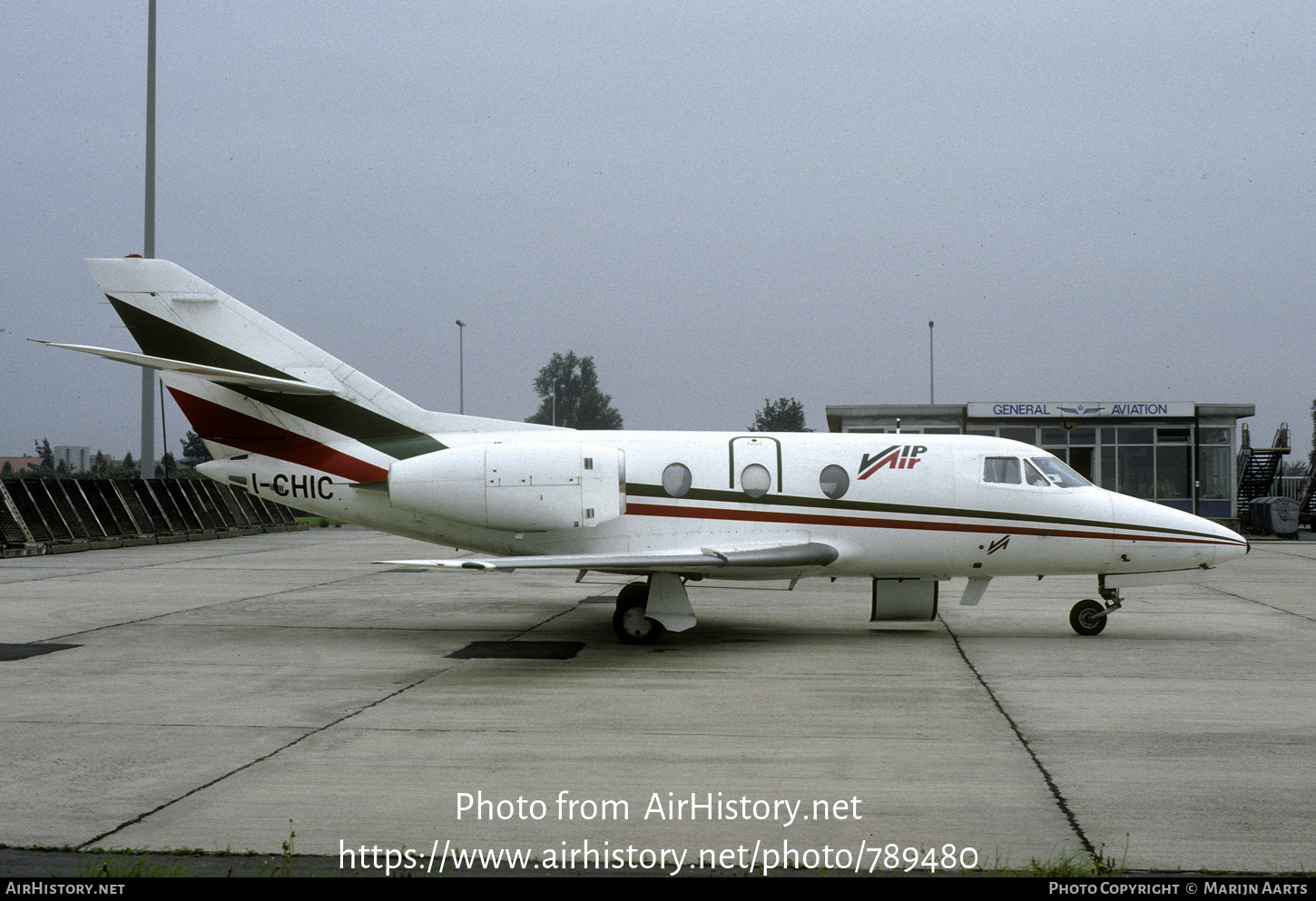 Aircraft Photo of I-CHIC | Dassault Falcon 10 | Vip-Air | AirHistory.net #789480