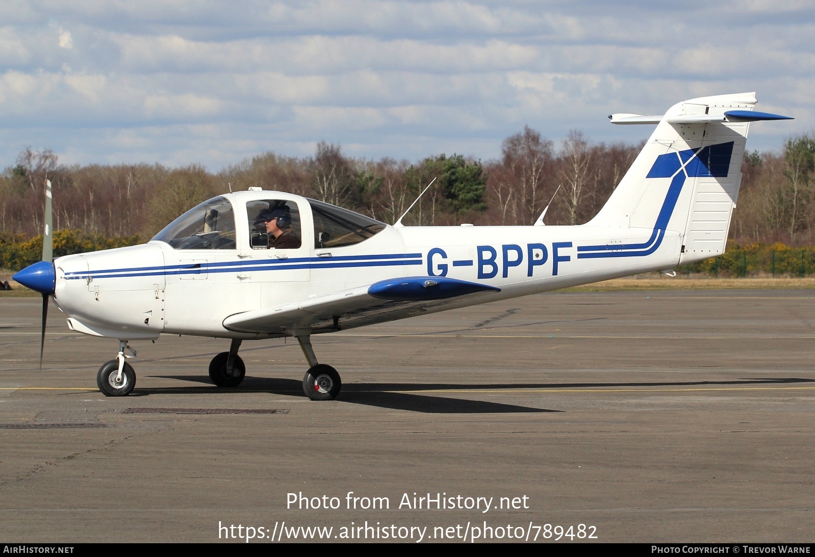 Aircraft Photo of G-BPPF | Piper PA-38-112 Tomahawk | AirHistory.net #789482