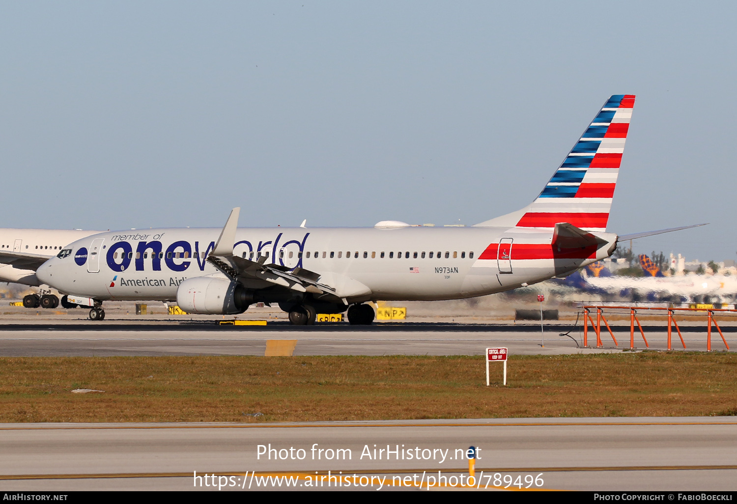 Aircraft Photo of N973AN | Boeing 737-823 | American Airlines | AirHistory.net #789496