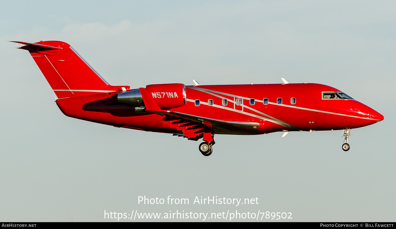 Aircraft Photo of N571NA | Canadair Challenger 601-3A (CL-600-2B16) | AirHistory.net #789502