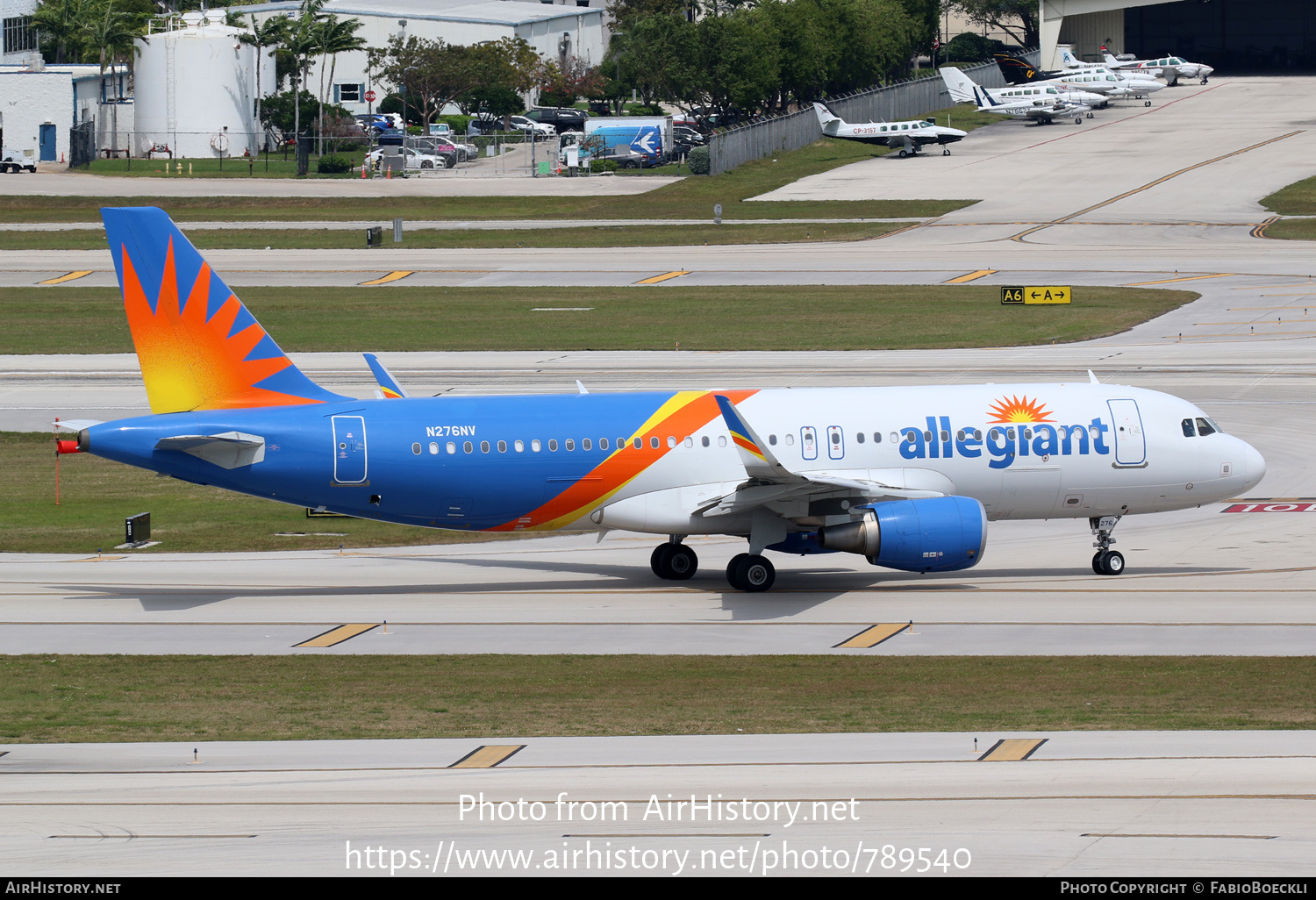 Aircraft Photo of N276NV | Airbus A320-214 | Allegiant Air | AirHistory.net #789540