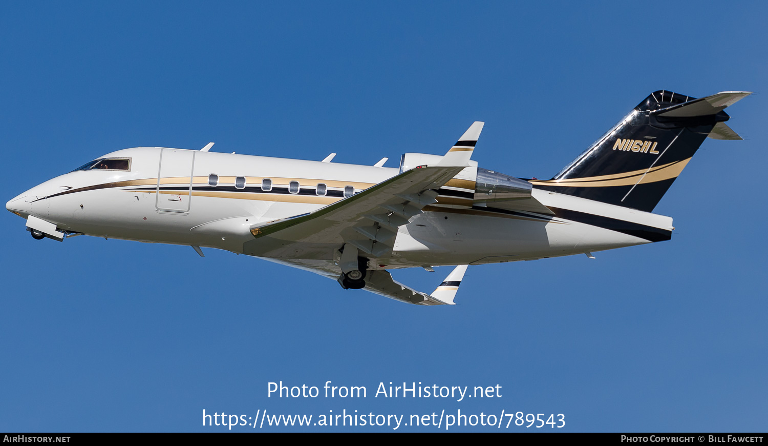 Aircraft Photo of N116HL | Canadair Challenger 601-3A (CL-600-2B16) | AirHistory.net #789543