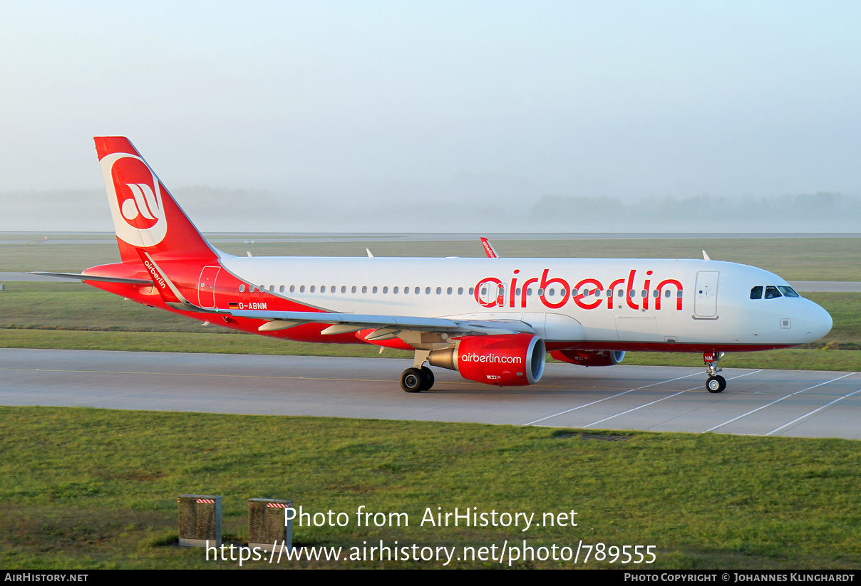 Aircraft Photo of D-ABNM | Airbus A320-214 | Air Berlin | AirHistory.net #789555