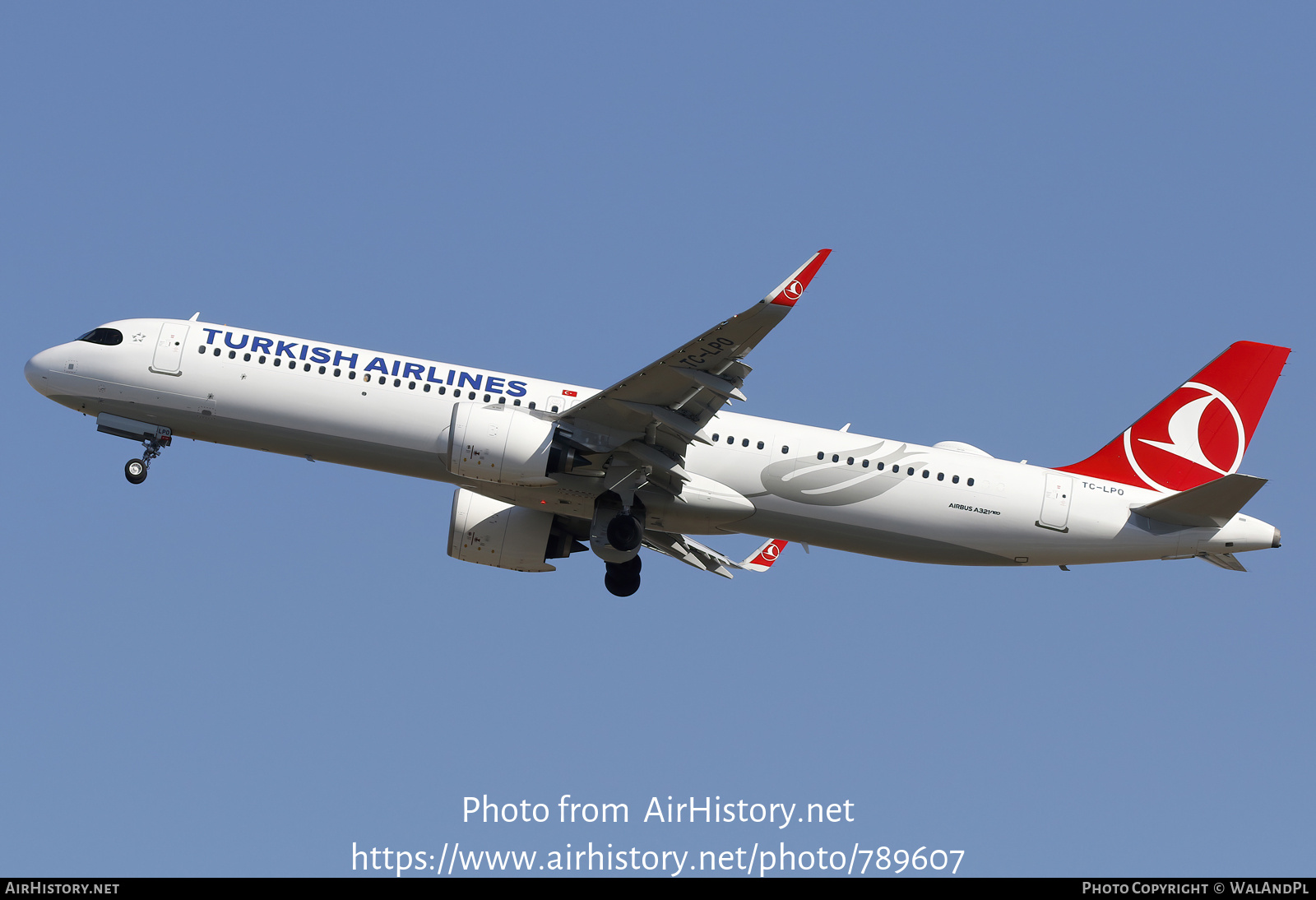 Aircraft Photo of TC-LPO | Airbus A321-271NX | Turkish Airlines | AirHistory.net #789607