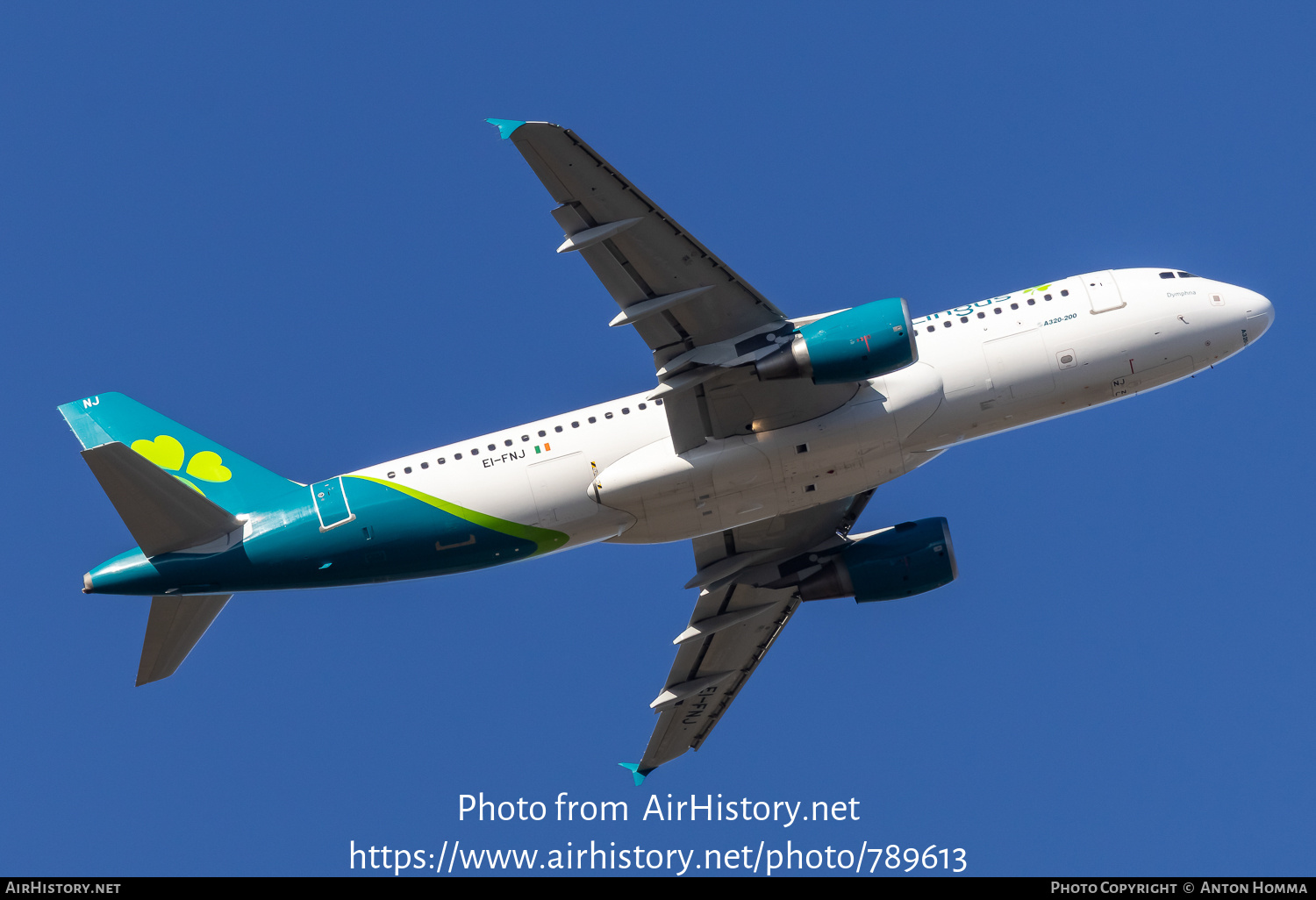 Aircraft Photo of EI-FNJ | Airbus A320-214 | Aer Lingus | AirHistory.net #789613