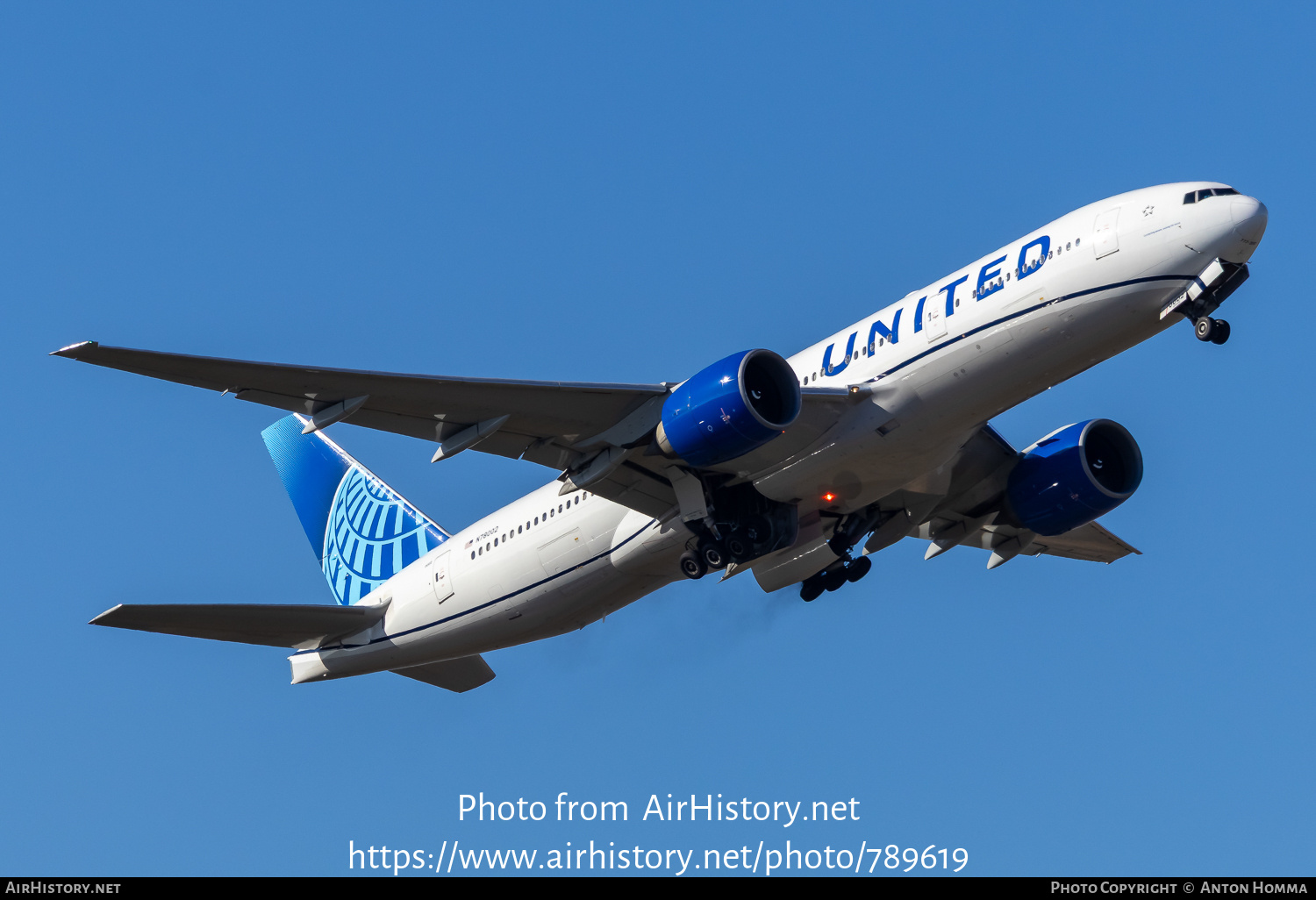 Aircraft Photo of N78002 | Boeing 777-224/ER | United Airlines | AirHistory.net #789619