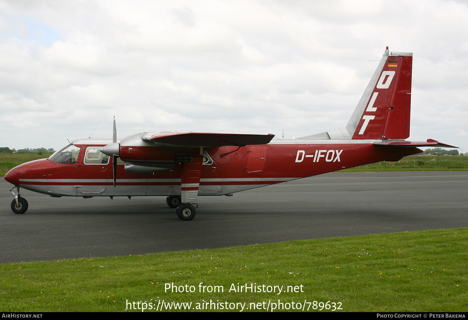 Aircraft Photo of D-IFOX | Britten-Norman BN-2B-26 Islander | OLT - Ostfriesische Lufttransport | AirHistory.net #789632