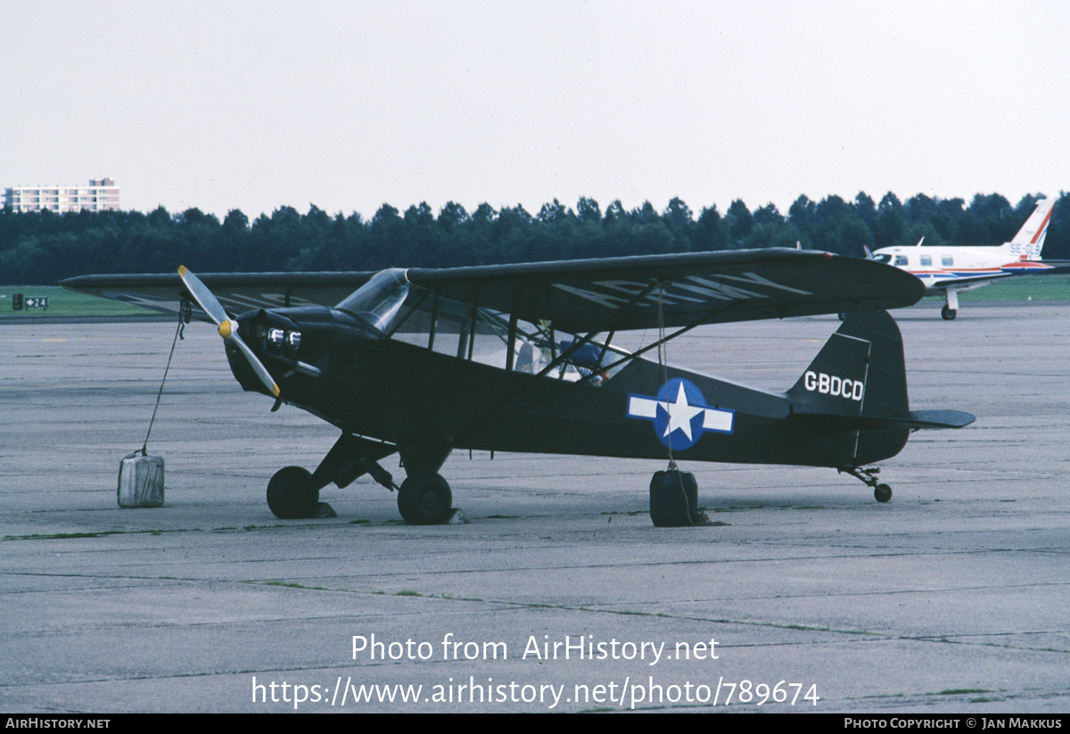 Aircraft Photo of G-BDCD | Piper J-3C-65 Cub | USA - Army | AirHistory.net #789674