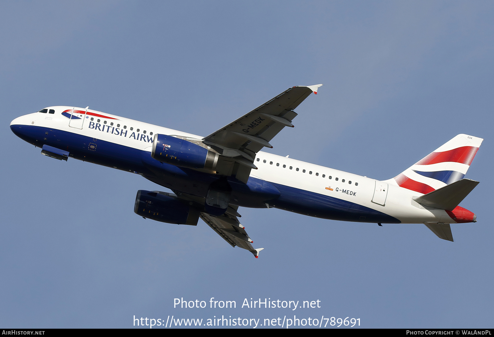 Aircraft Photo of G-MEDK | Airbus A320-232 | British Airways | AirHistory.net #789691