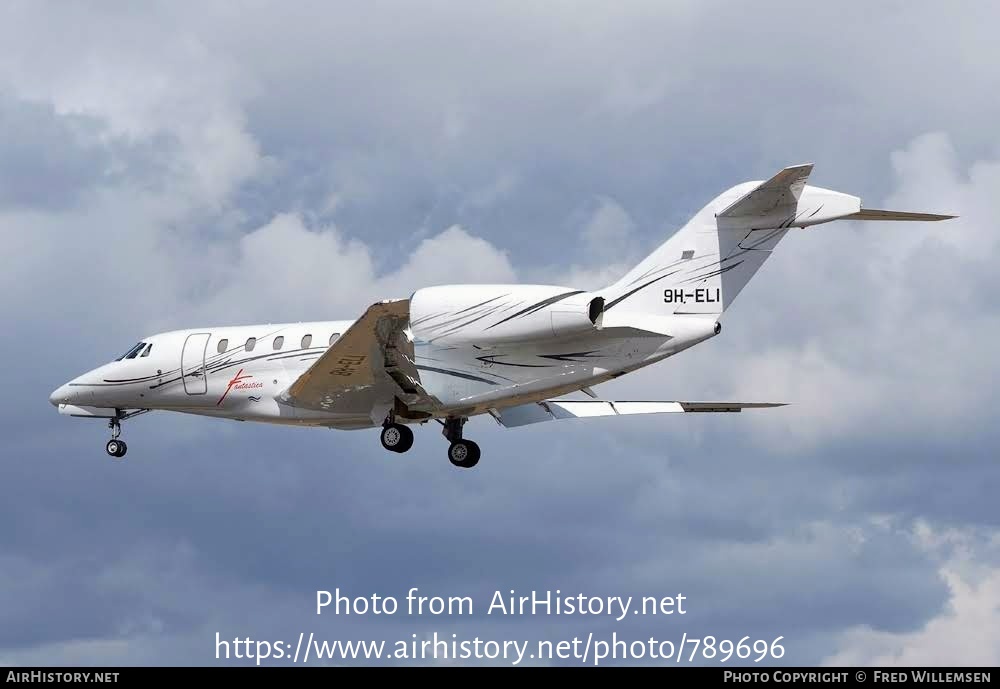 Aircraft Photo of 9H-ELI | Cessna 750 Citation X | AirHistory.net #789696