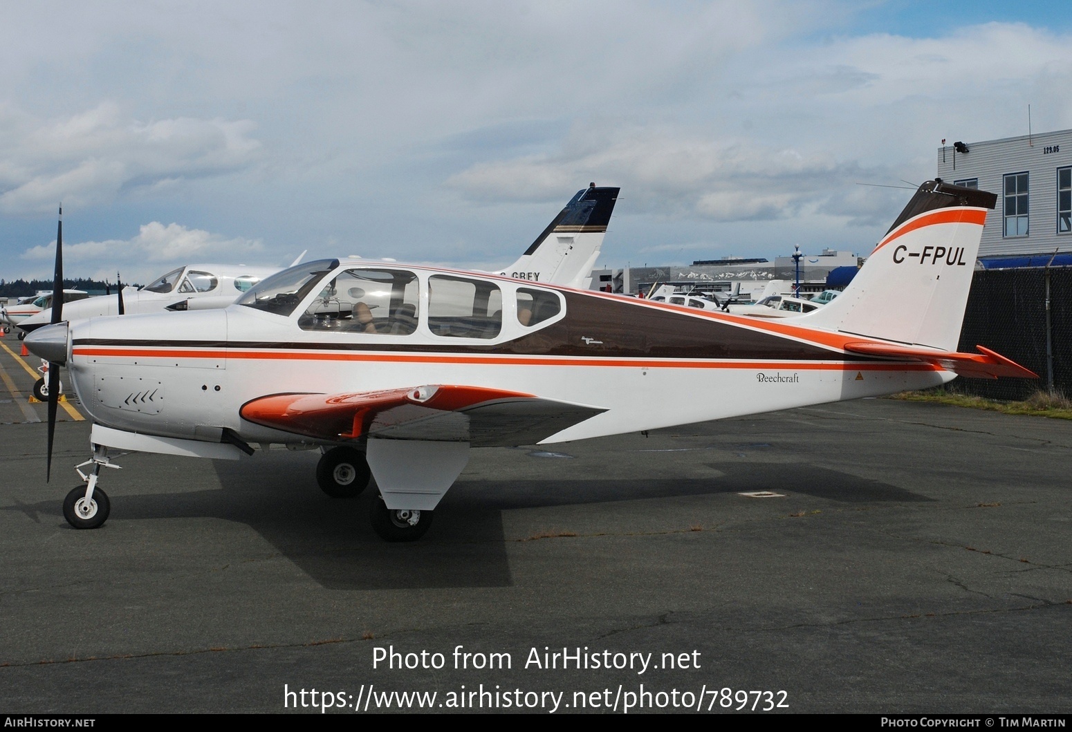 Aircraft Photo of C-FPUL | Beech B33 Debonair | AirHistory.net #789732