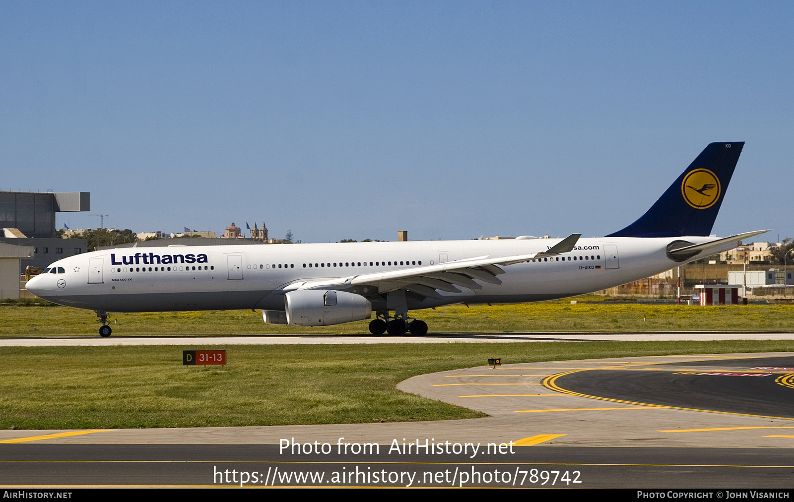 Aircraft Photo of D-AIKQ | Airbus A330-343 | Lufthansa | AirHistory.net #789742