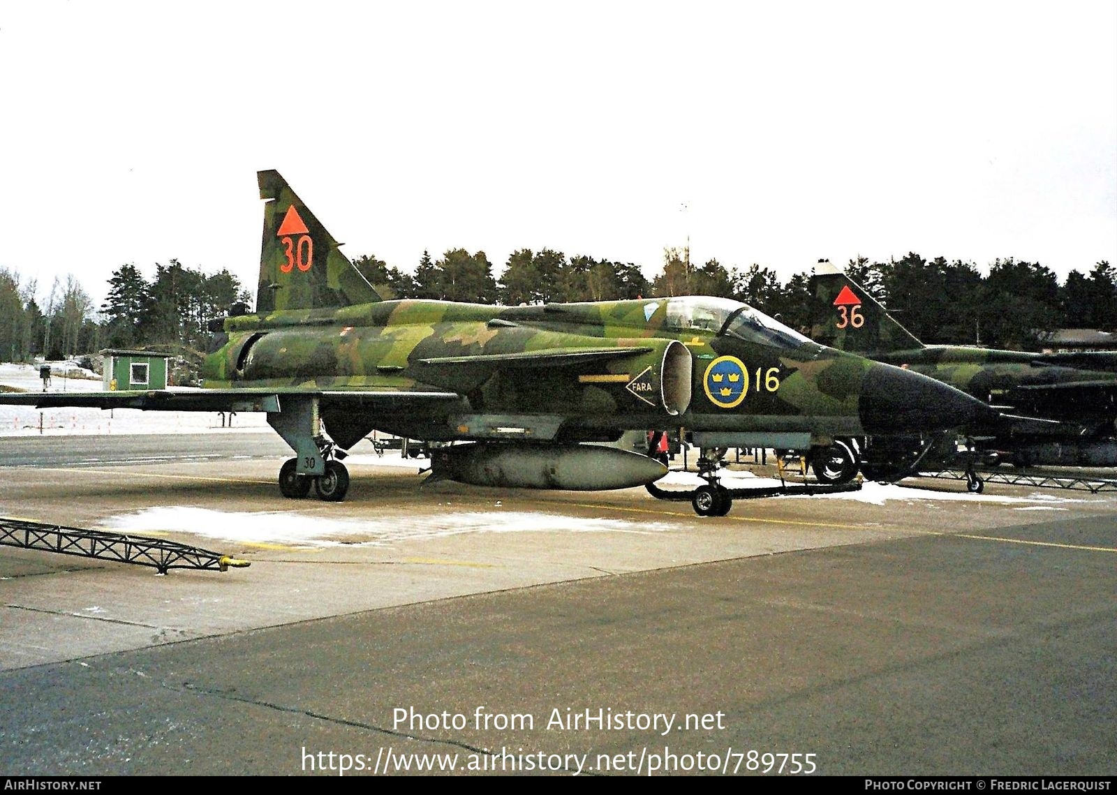 Aircraft Photo of 37330 | Saab JA37 Viggen | Sweden - Air Force | AirHistory.net #789755