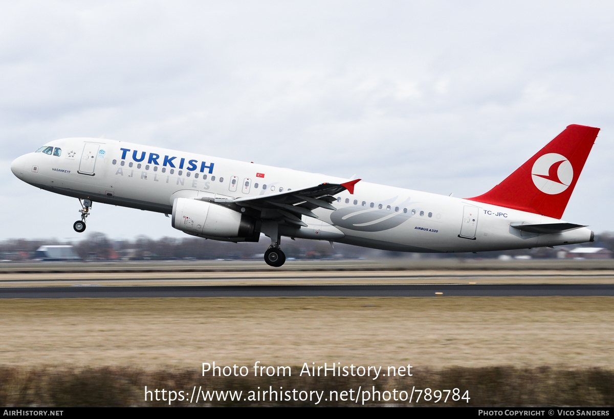 Aircraft Photo of TC-JPC | Airbus A320-232 | Turkish Airlines | AirHistory.net #789784