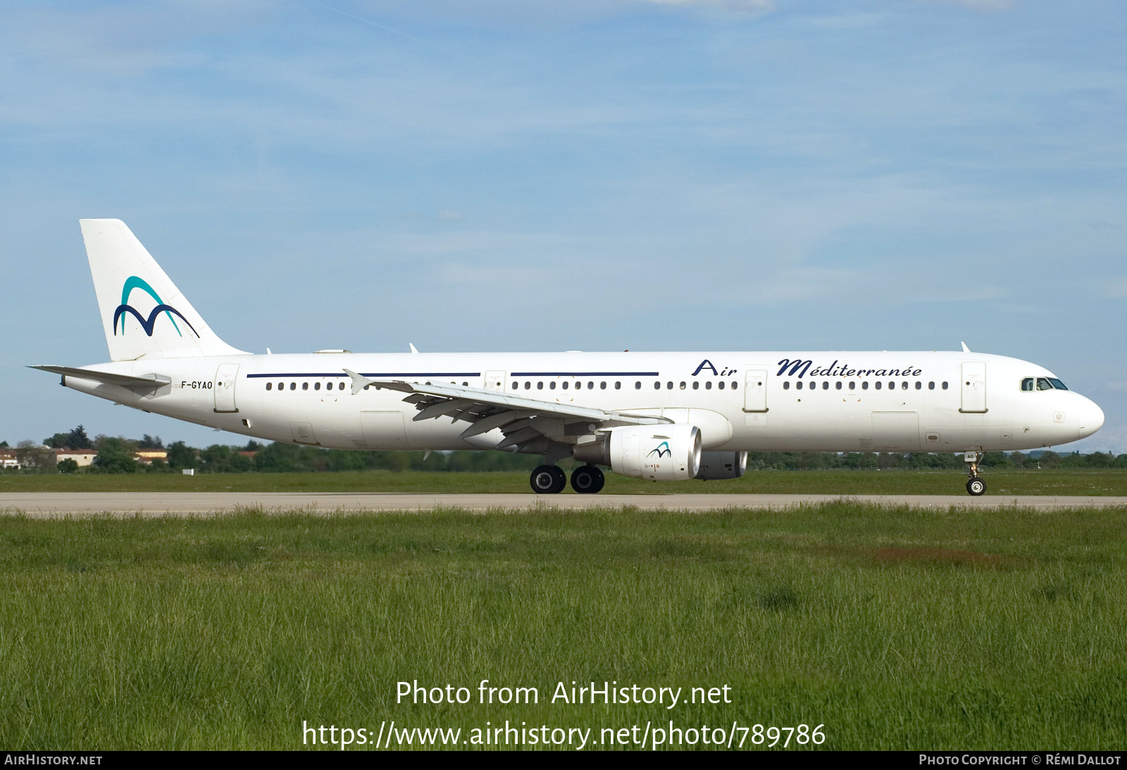 Aircraft Photo of F-GYAO | Airbus A321-111 | Air Méditerranée | AirHistory.net #789786