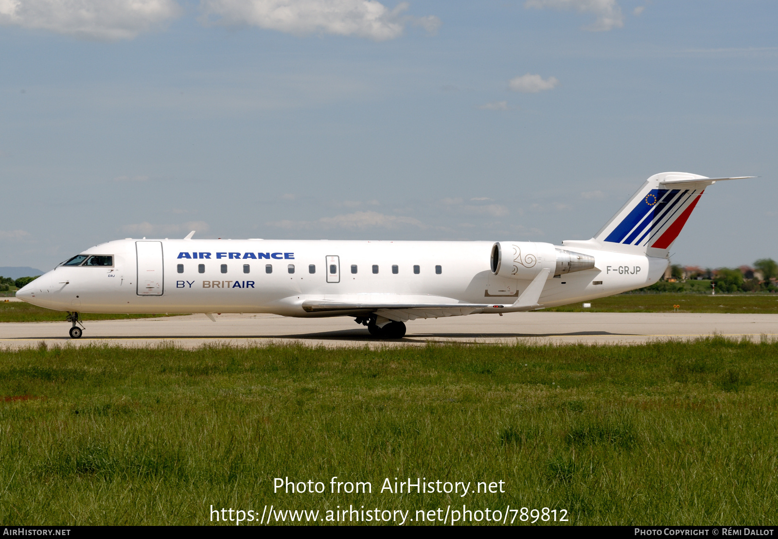 Aircraft Photo of F-GRJP | Bombardier CRJ-100ER (CL-600-2B19) | Air France | AirHistory.net #789812