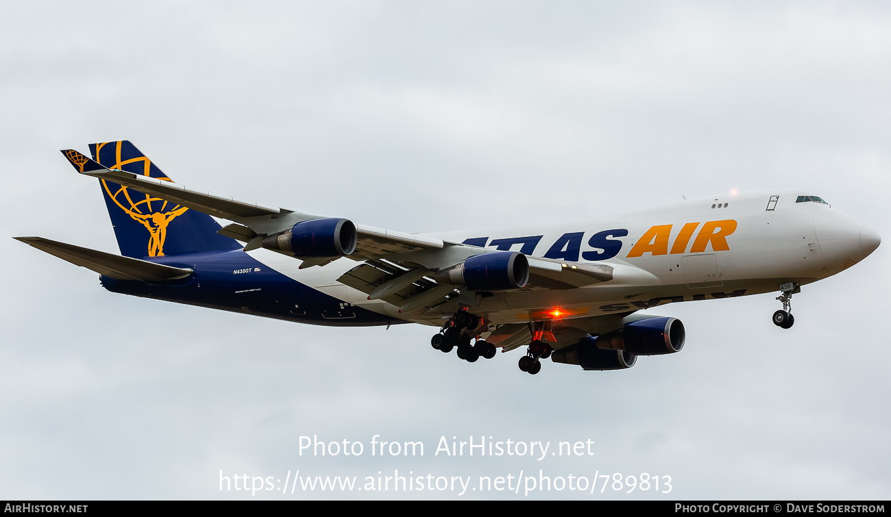 Aircraft Photo of N438GT | Boeing 747-409F/SCD | Atlas Air | AirHistory.net #789813